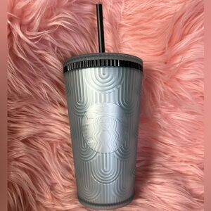 Starbucks cold cup jewel tone tumbler aqua mermaid vibes